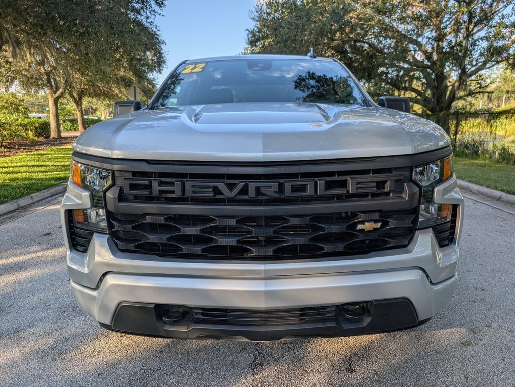 Used 2022 Chevrolet Silverado 1500 Custom Truck Crew Cab
