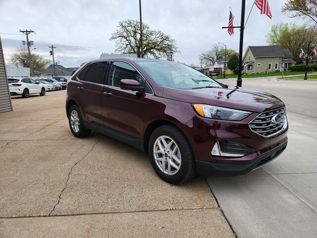 Used 2022 Ford Edge SEL with VIN 2FMPK4J96NBA65515 for sale in Lake City, Minnesota