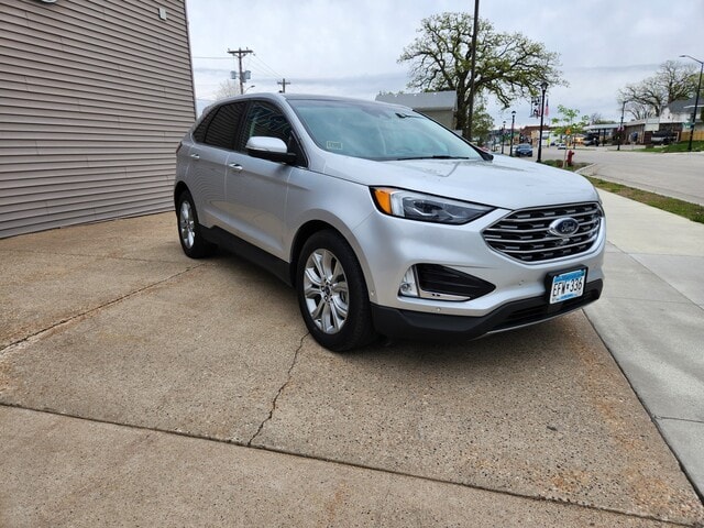 Used 2019 Ford Edge Titanium with VIN 2FMPK4K98KBB53847 for sale in Lake City, Minnesota