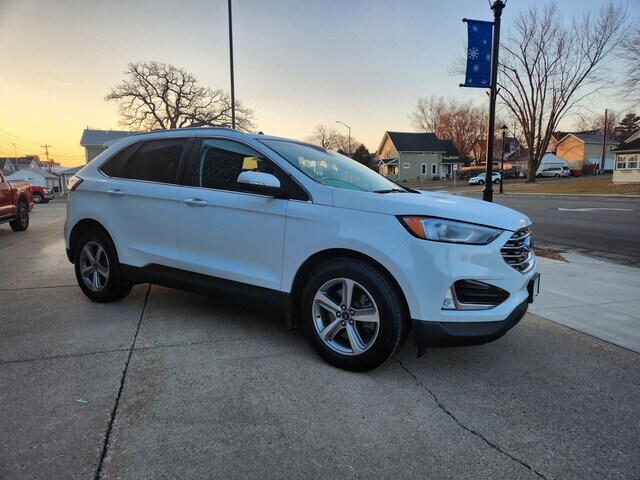 Used 2019 Ford Edge SEL with VIN 2FMPK4J95KBB74284 for sale in Lake City, Minnesota