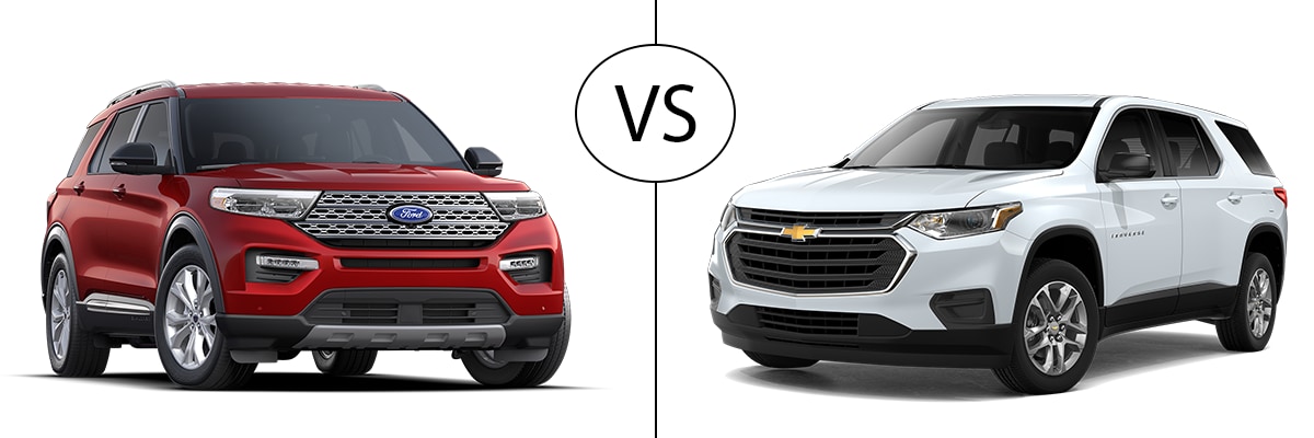 2020 Ford Explorer vs Chevy Traverse | Tom Heffernan Ford Inc.