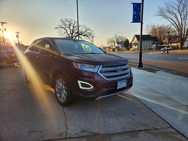 Used 2018 Ford Edge Titanium with VIN 2FMPK4K8XJBB26137 for sale in Lake City, Minnesota