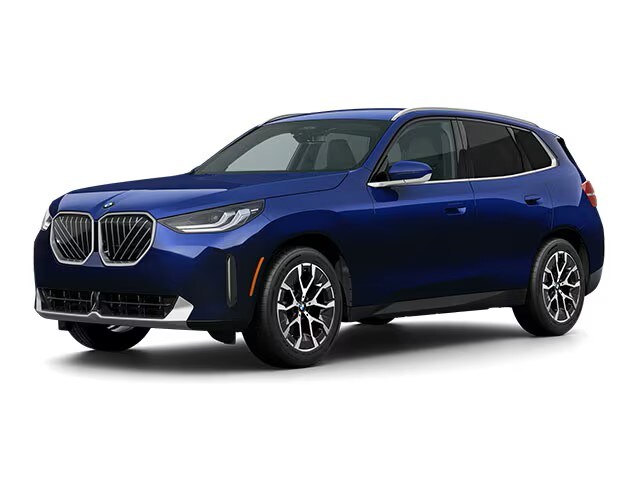 New 2025 BMW X3 SUV in Blue