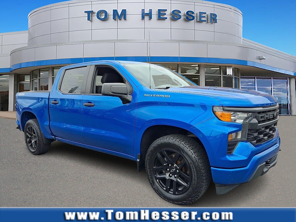 Used 2022 Chevrolet Silverado 1500 Custom Crew Cab Pickup