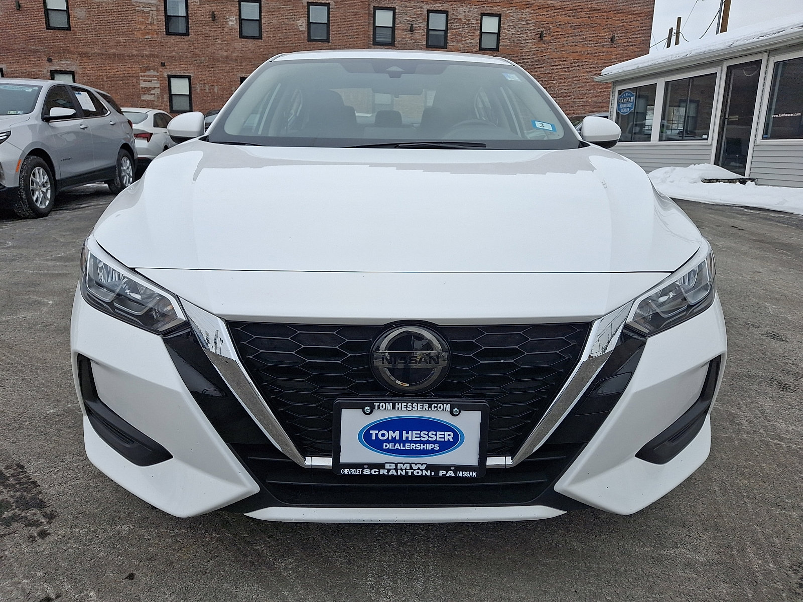 Used 2023 Nissan Sentra SV with VIN 3N1AB8CVXPY244522 for sale in Scranton, PA