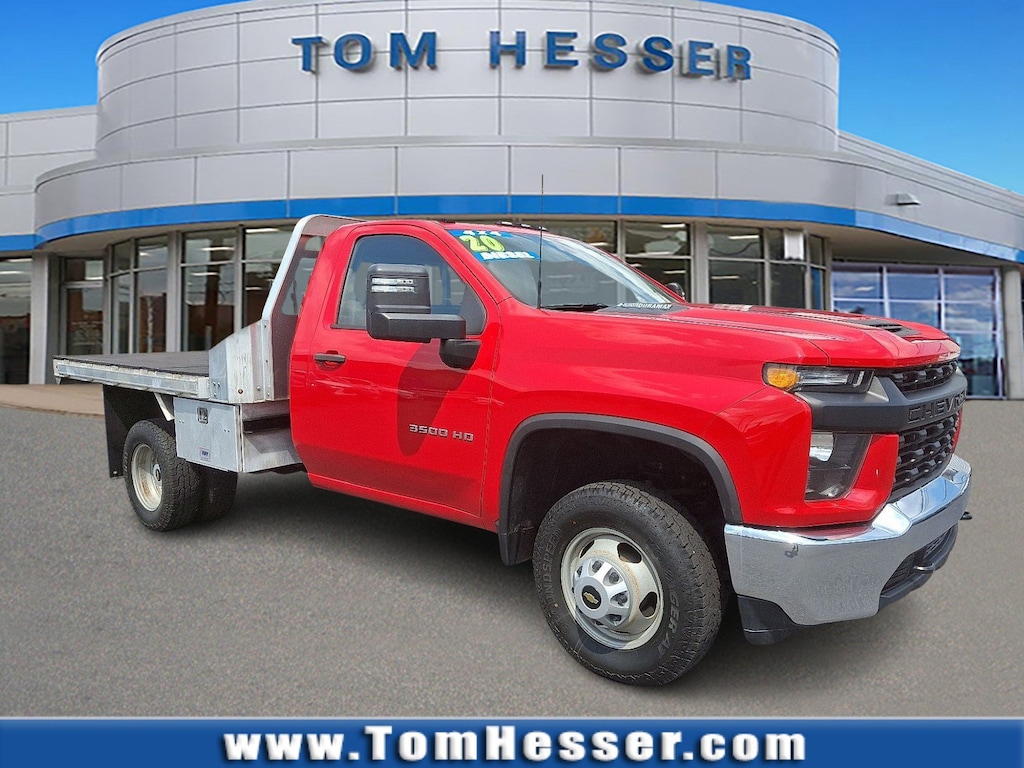 Used 2020 Chevrolet Silverado 3500HD CC Work Truck Regular Cab Chassis-Cab