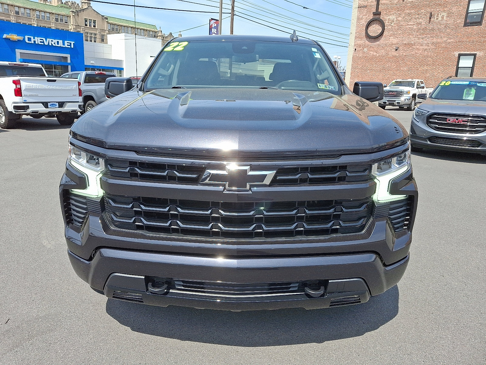 Certified 2022 Chevrolet Silverado 1500 RST with VIN 1GCUDEED2NZ575895 for sale in Scranton, PA