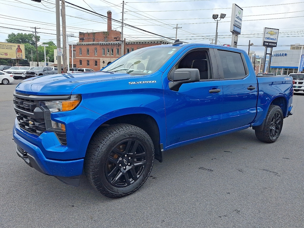 Used 2022 Chevrolet Silverado 1500 Custom Crew Cab Pickup