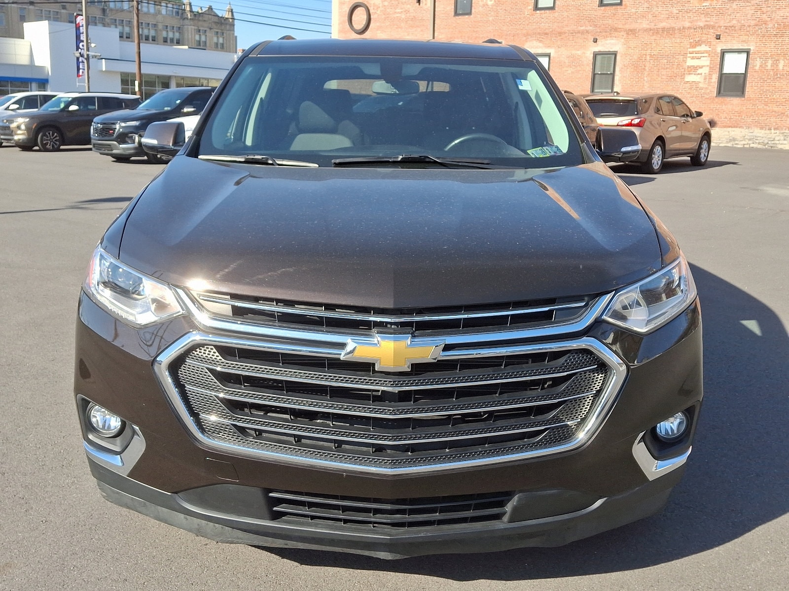 Used 2019 Chevrolet Traverse 1LT with VIN 1GNEVGKW4KJ169024 for sale in Scranton, PA