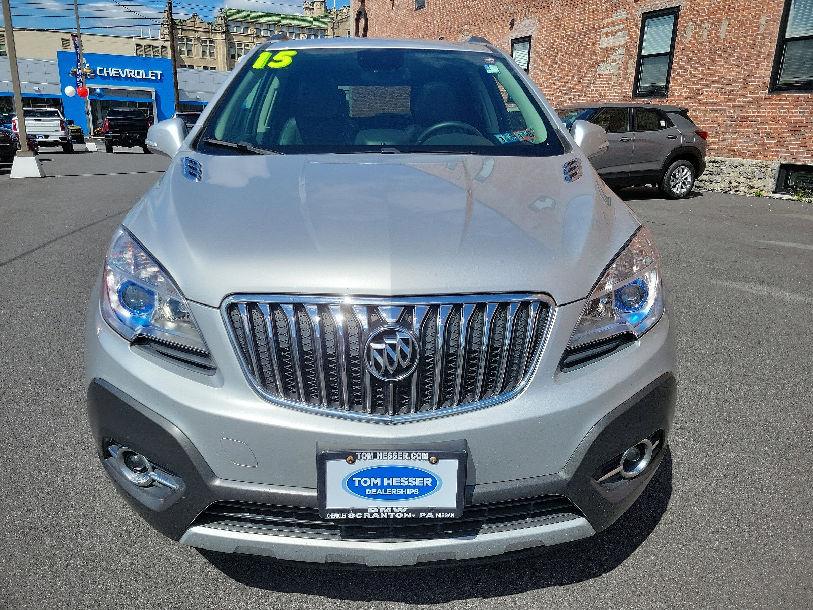 Used 2015 Buick Encore Convenience with VIN KL4CJFSB8FB252940 for sale in Scranton, PA