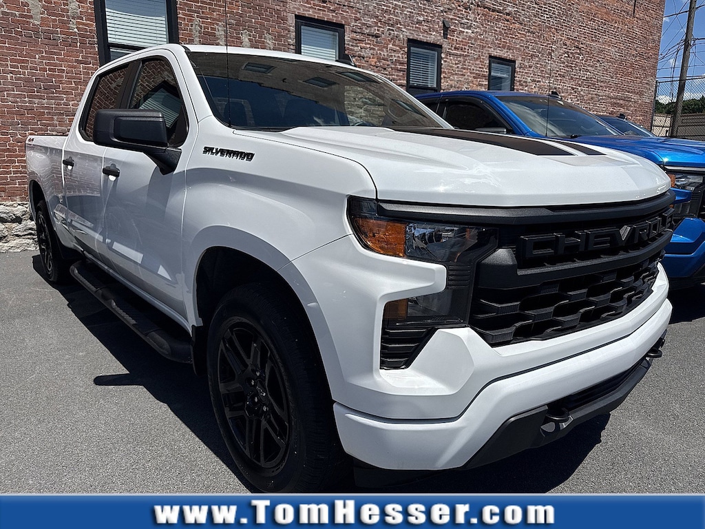Used 2024 Chevrolet Silverado 1500 Custom Crew Cab Pickup
