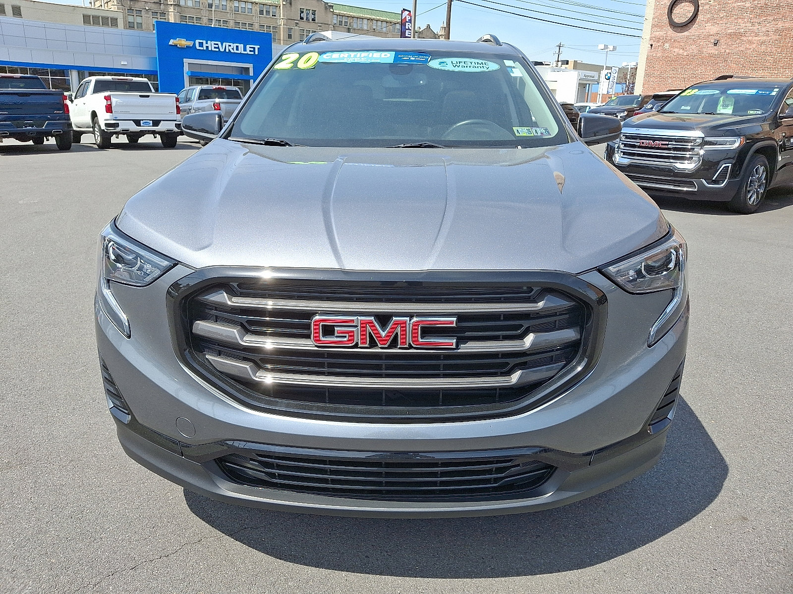 Certified 2020 GMC Terrain SLE with VIN 3GKALTEV6LL300901 for sale in Scranton, PA