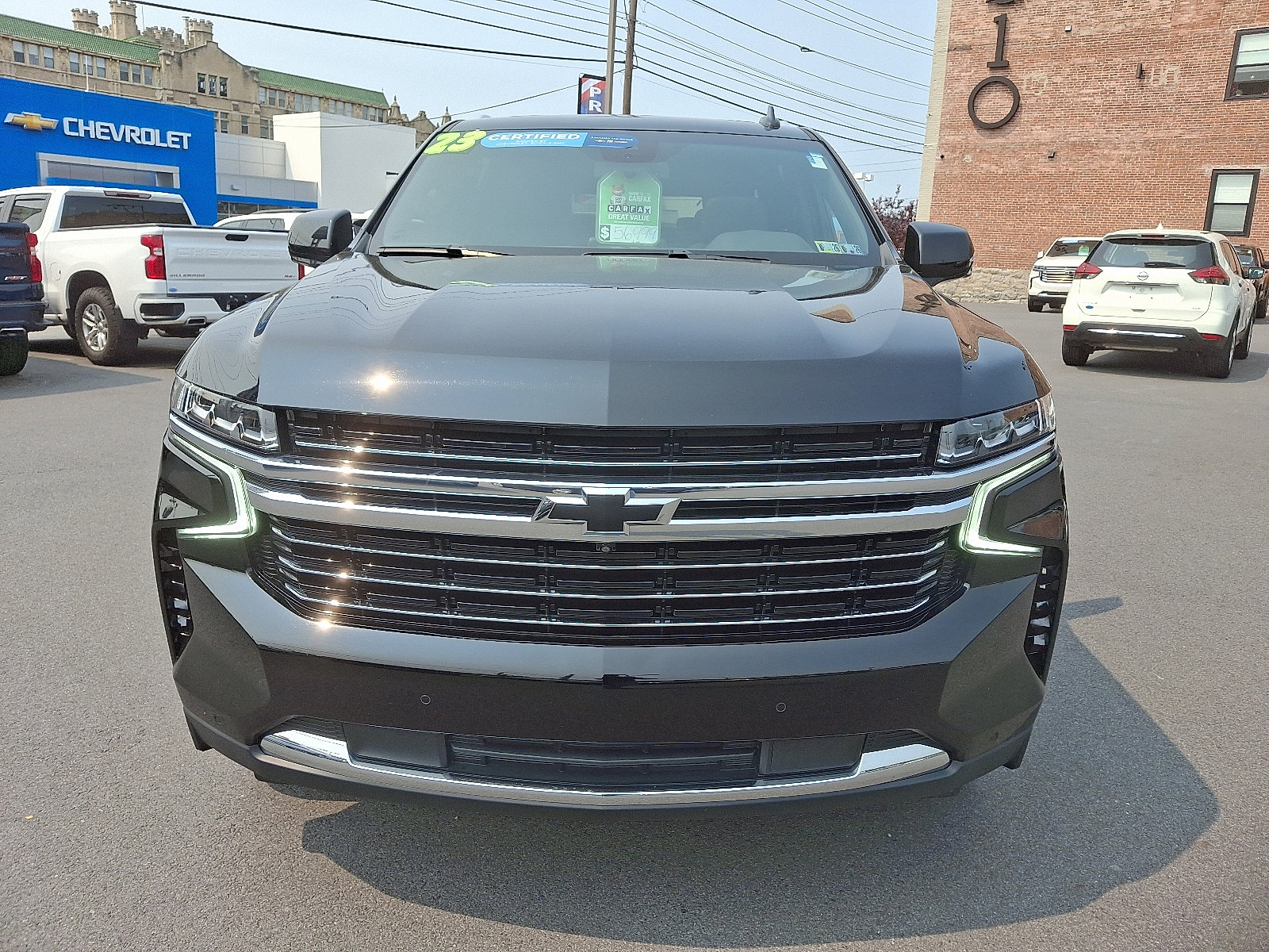 Certified 2023 Chevrolet Suburban LT with VIN 1GNSKCKD3PR404282 for sale in Scranton, PA