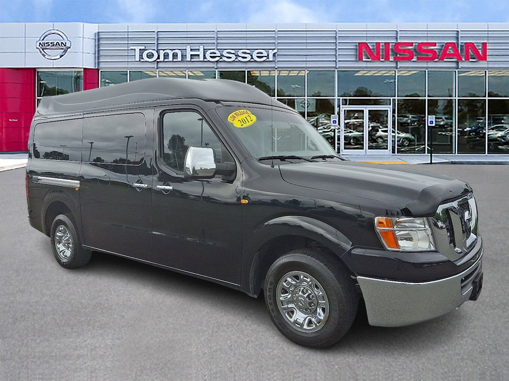Used 2012 Nissan NV Passenger NV3500 HD SV V6 Van Passenger Van