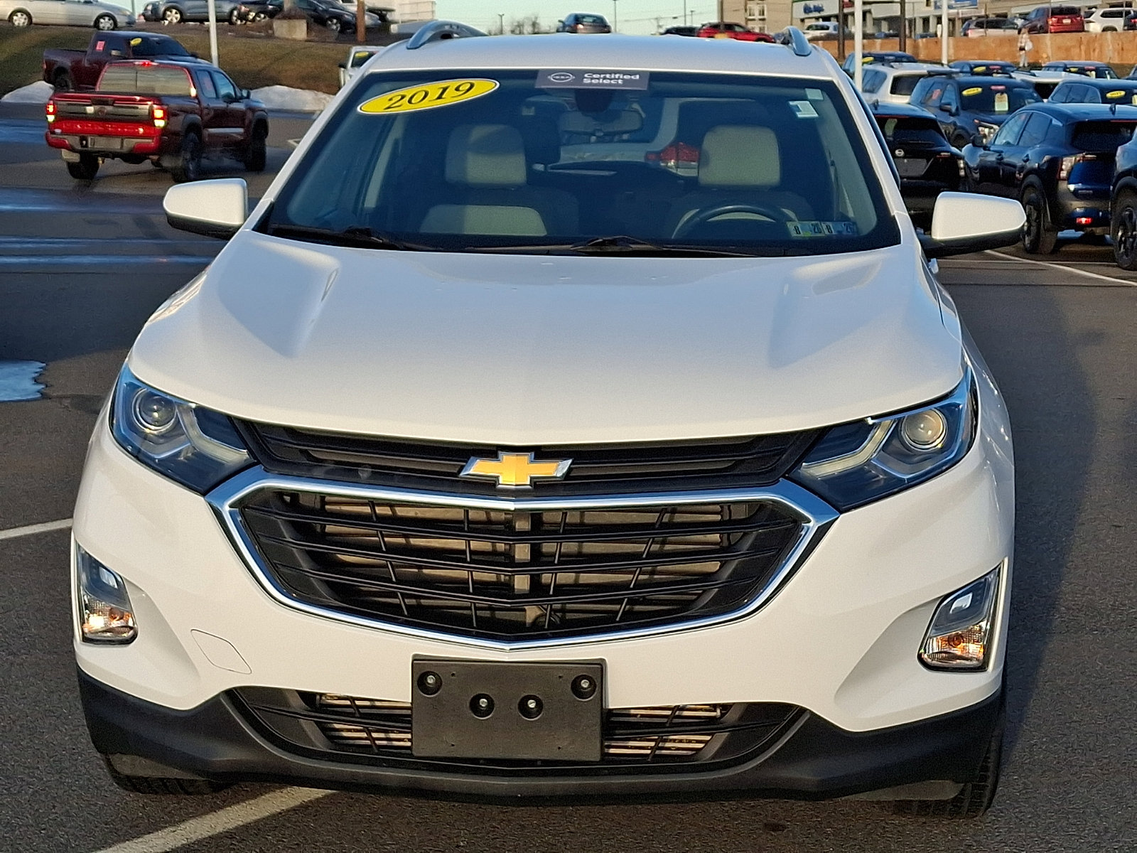 Used 2019 Chevrolet Equinox LT with VIN 3GNAXVEXXKS554197 for sale in Dunmore, PA