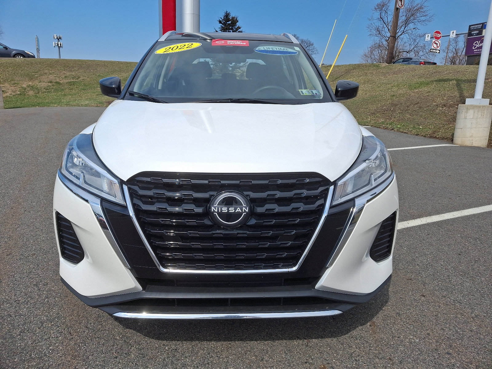 Certified 2022 Nissan Kicks SV with VIN 3N1CP5CVXNL508485 for sale in Dunmore, PA