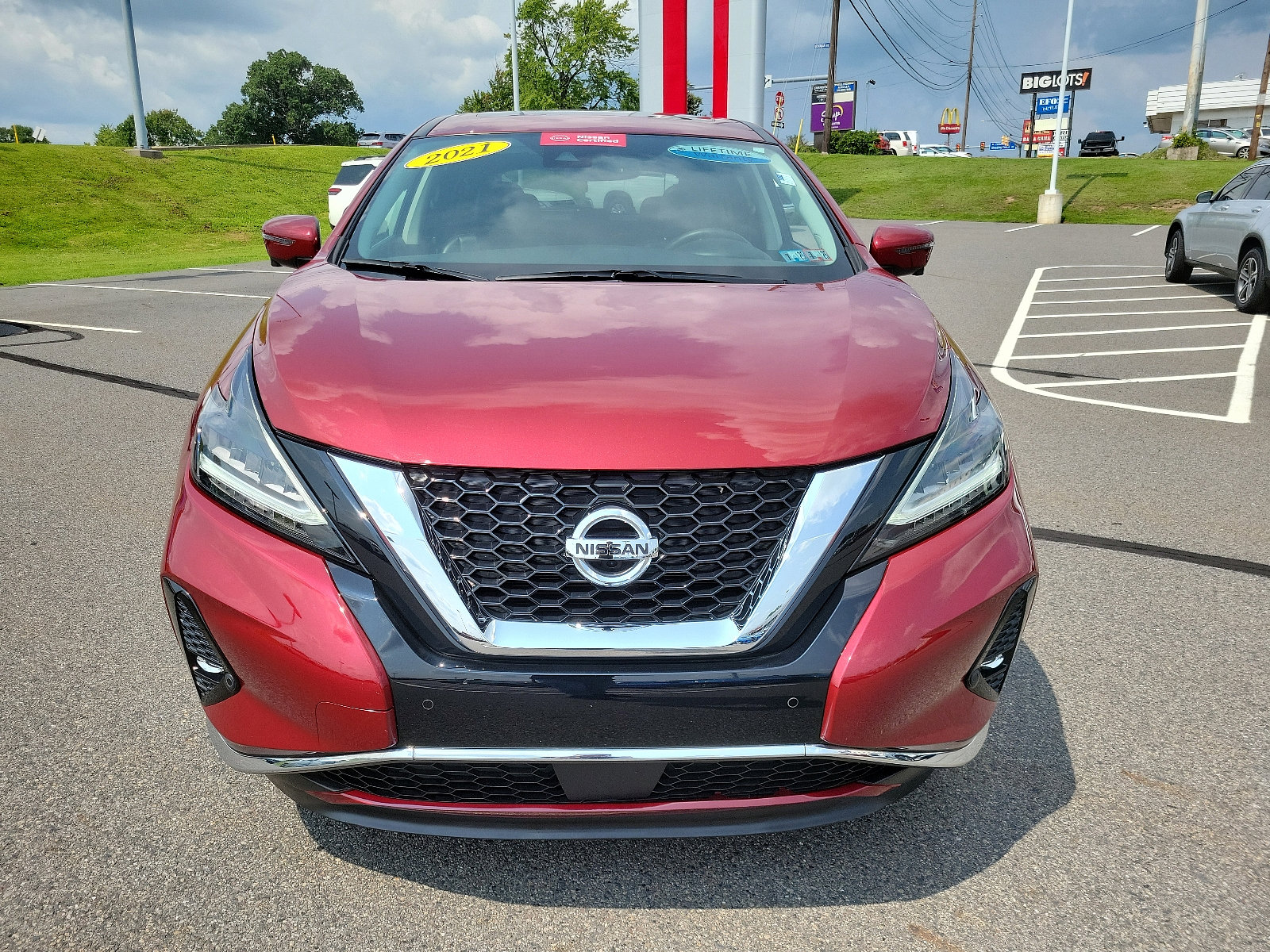 Certified 2021 Nissan Murano SL with VIN 5N1AZ2CS4MC123657 for sale in Dunmore, PA