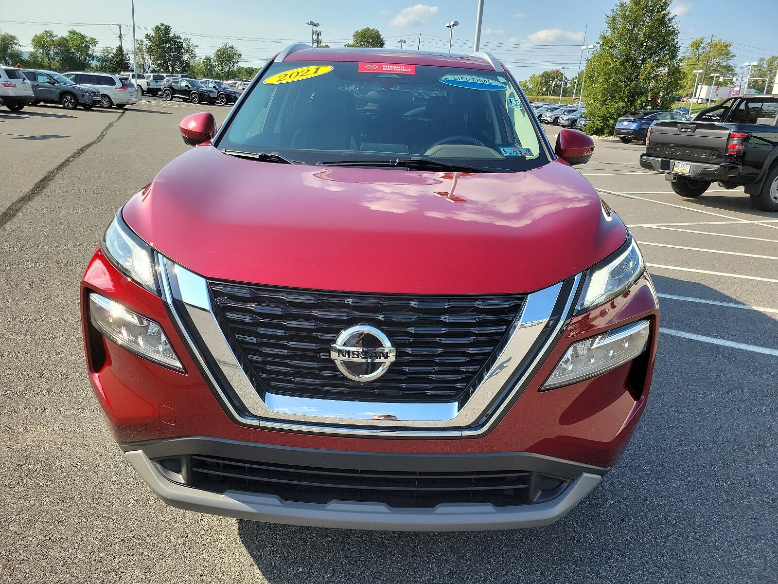 Certified 2021 Nissan Rogue SV with VIN 5N1AT3BB5MC822188 for sale in Dunmore, PA