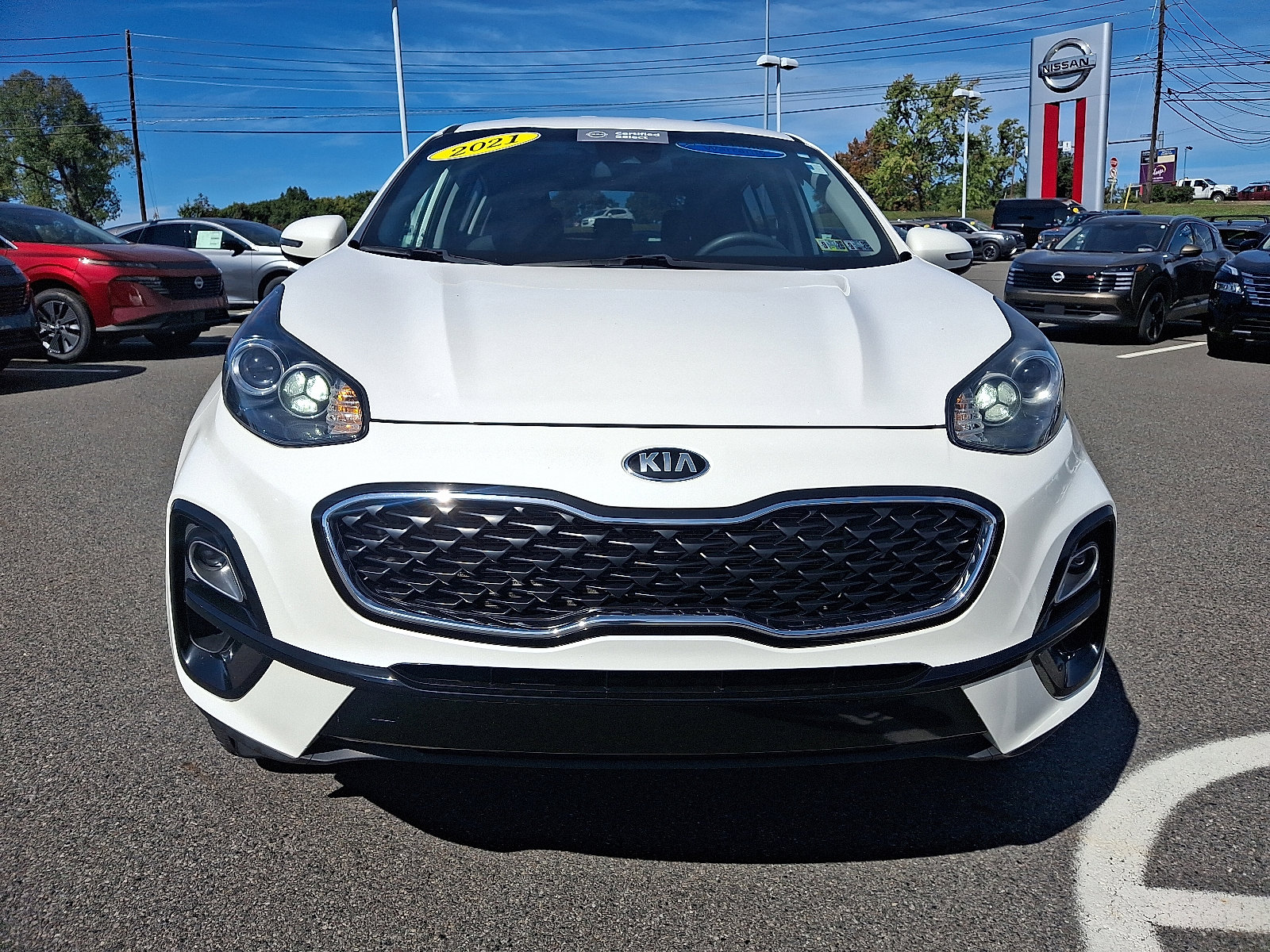 Used 2021 Kia Sportage LX with VIN KNDPMCAC3M7921896 for sale in Dunmore, PA
