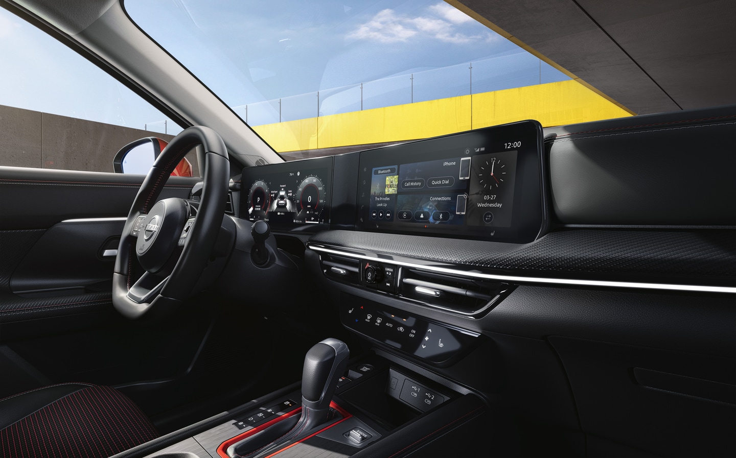  New Nissan Sentra interior