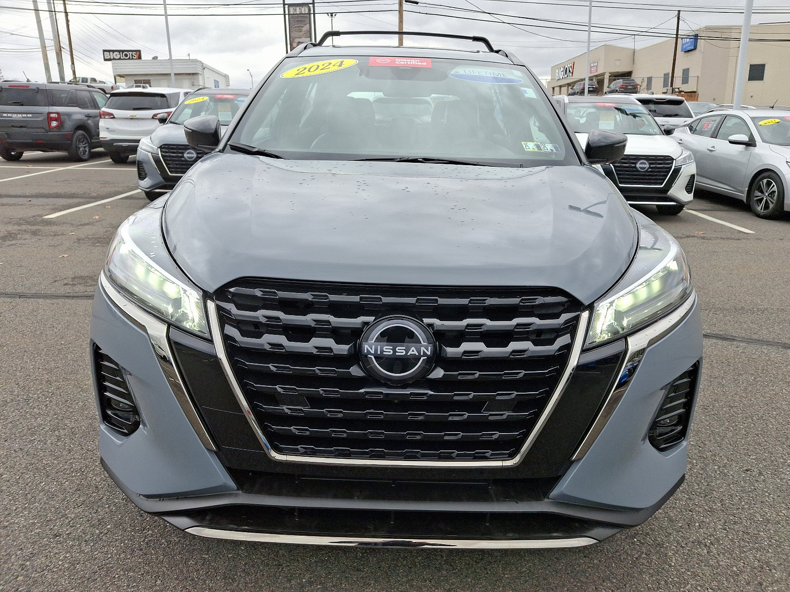 Certified 2024 Nissan Kicks SR with VIN 3N1CP5DV9RL485933 for sale in Dunmore, PA