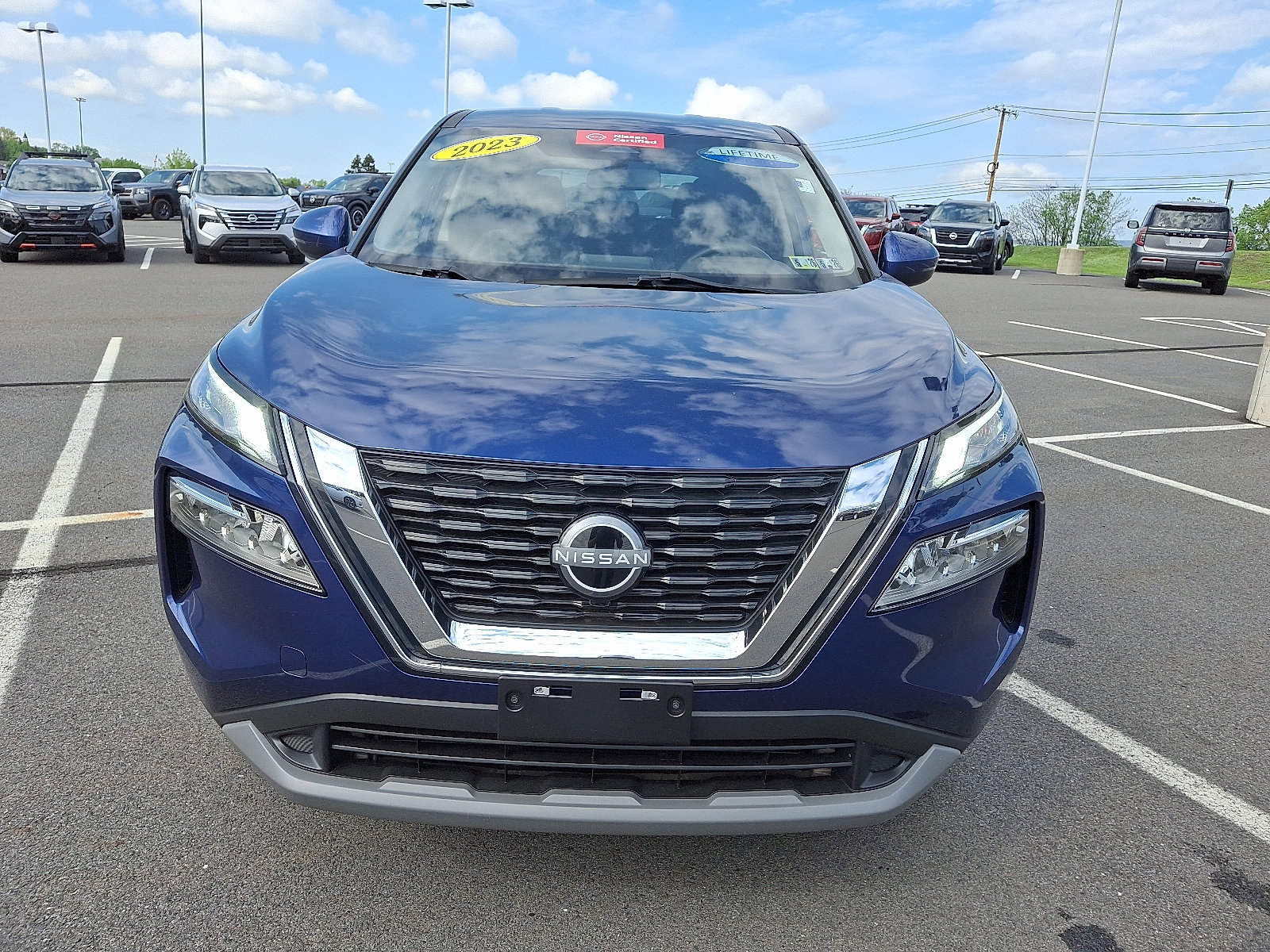 Certified 2023 Nissan Rogue SV with VIN JN8BT3BB6PW185506 for sale in Dunmore, PA