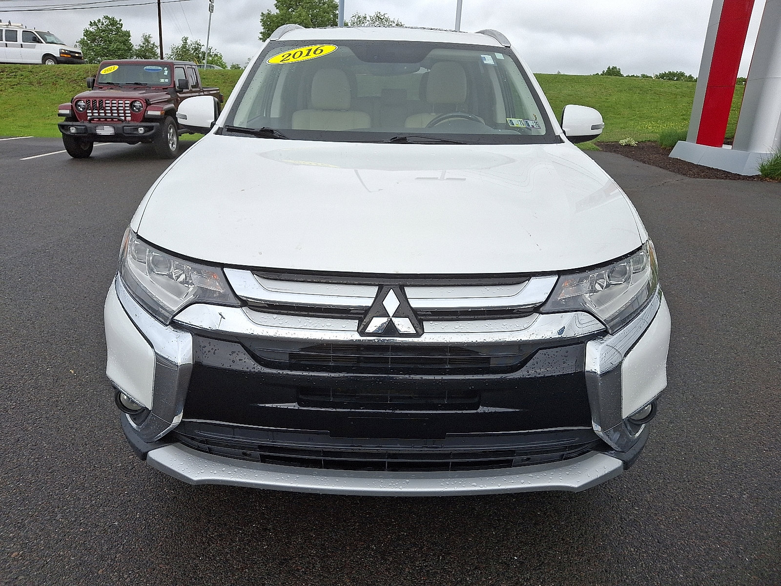 Used 2016 Mitsubishi Outlander GT with VIN JA4JZ4AX7GZ020226 for sale in Dunmore, PA
