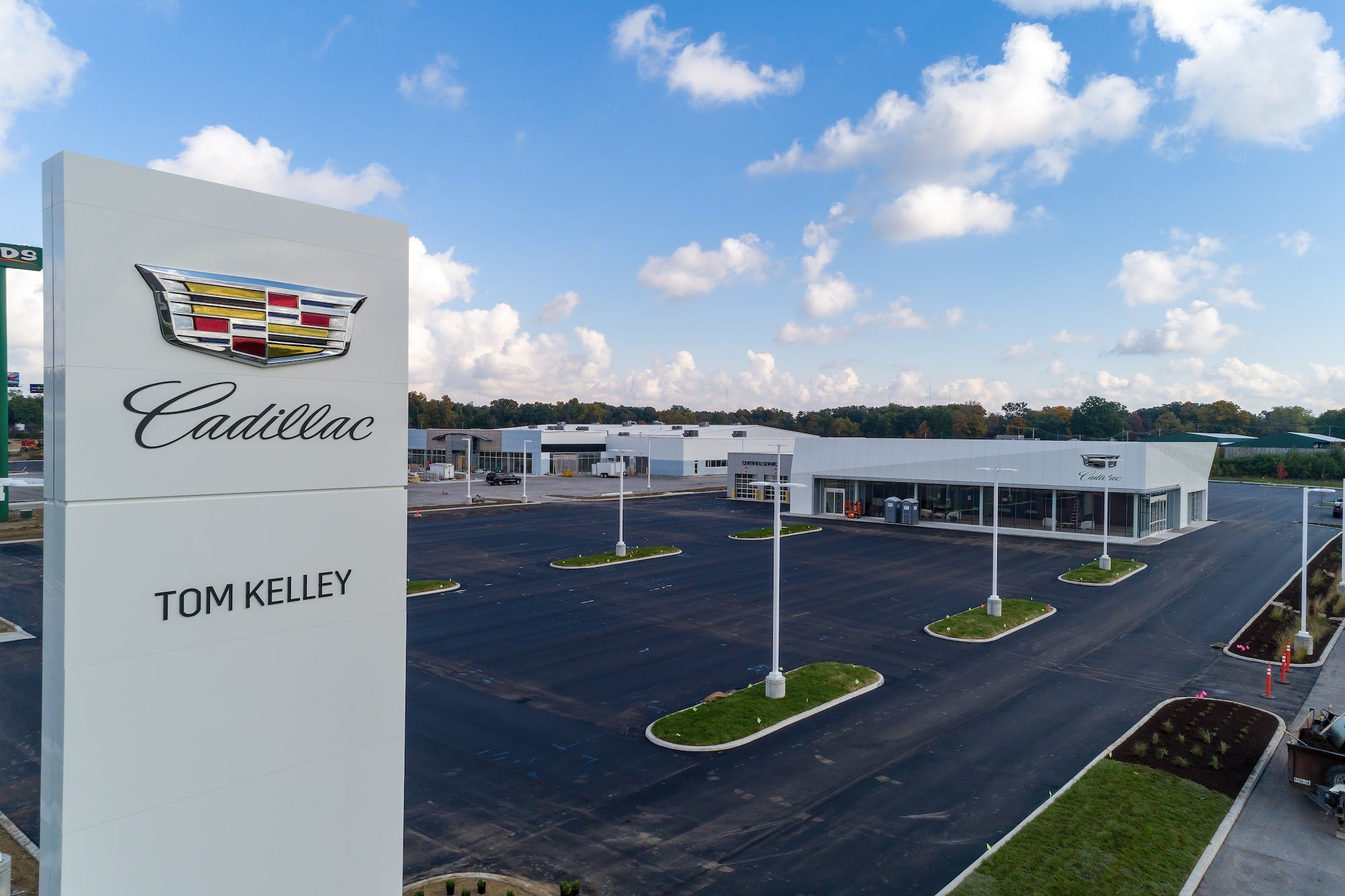 OUR NEW DEALERSHIP TOM KELLEY CADILLAC