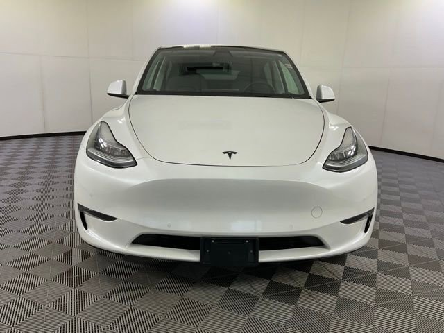 Used 2021 Tesla Model Y Long Range with VIN 5YJYGDEE5MF146623 for sale in Fort Wayne, IN