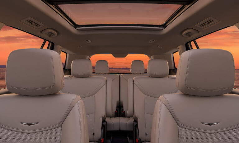 2025 Cadillac XT6 interior seating