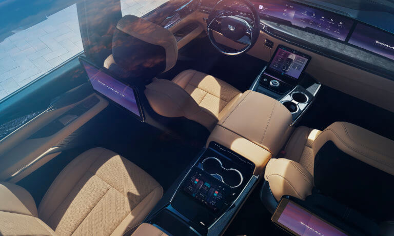 2025 Cadillac Escalade IQ interior seating