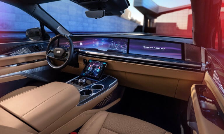 2025 Cadillac Escalade IQ interior front dashboard