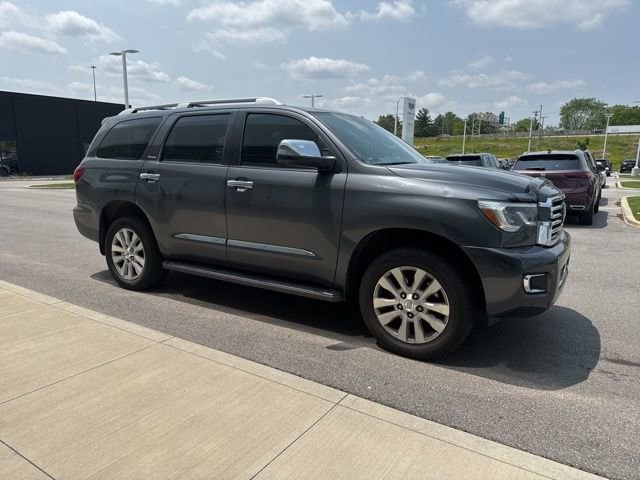 Used 2019 Toyota Sequoia Platinum with VIN 5TDDY5G12KS165456 for sale in Fort Wayne, IN