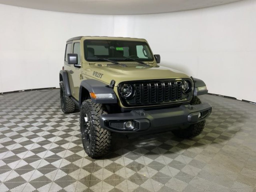 New 2025 Jeep Wrangler 2-DOOR WILLYS Sport Utility