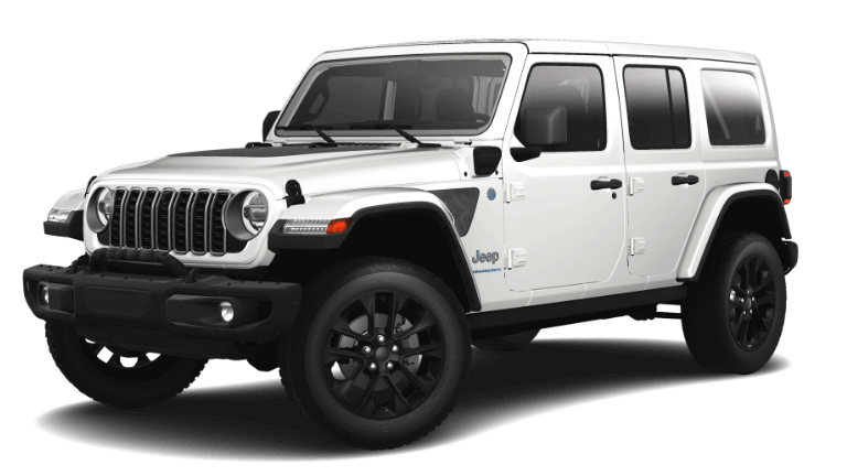 2025 Jeep Wrangler 4xe Backcountry Exterior - Bright White