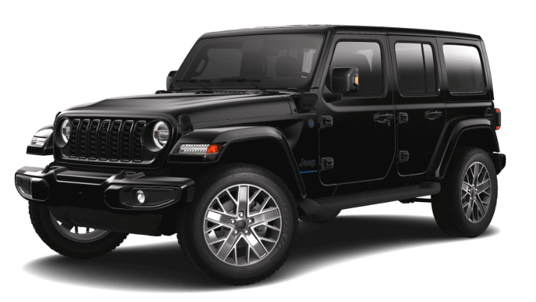 2025 Jeep Wrangler 4xe High Altitude Exterior - Black