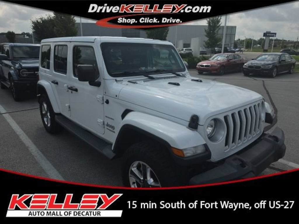 Used 2019 Jeep Wrangler Unlimited Sahara 4x4