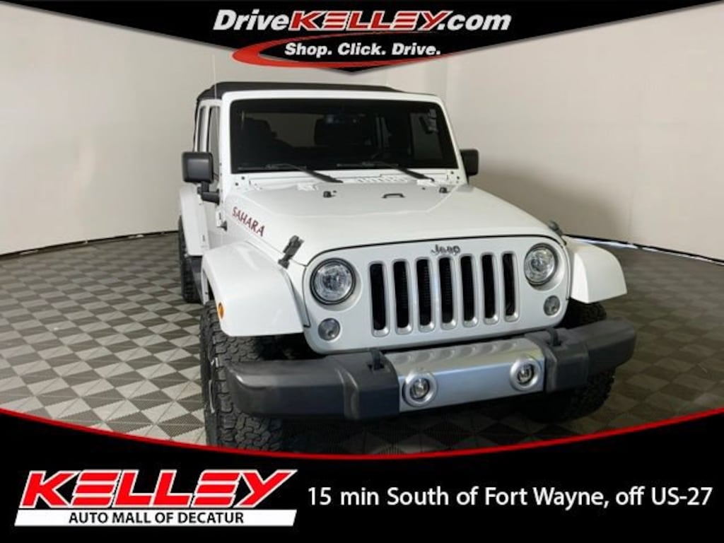 Used 2018 Jeep Wrangler JK Unlimited Sahara 4x4