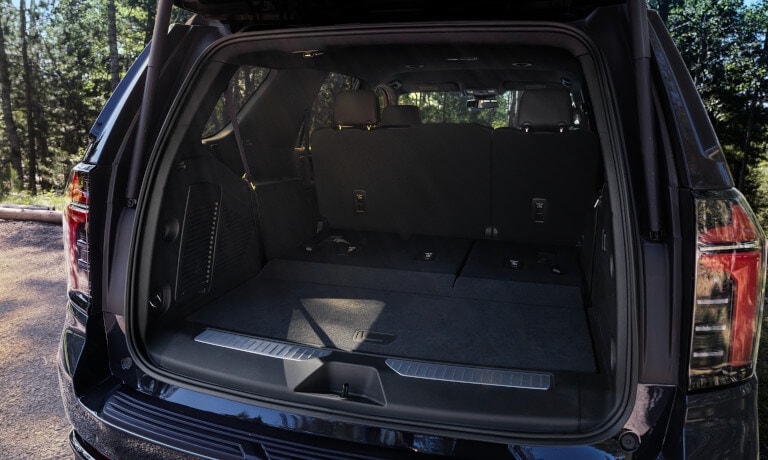 2025 Chevy Tahoe cargo space