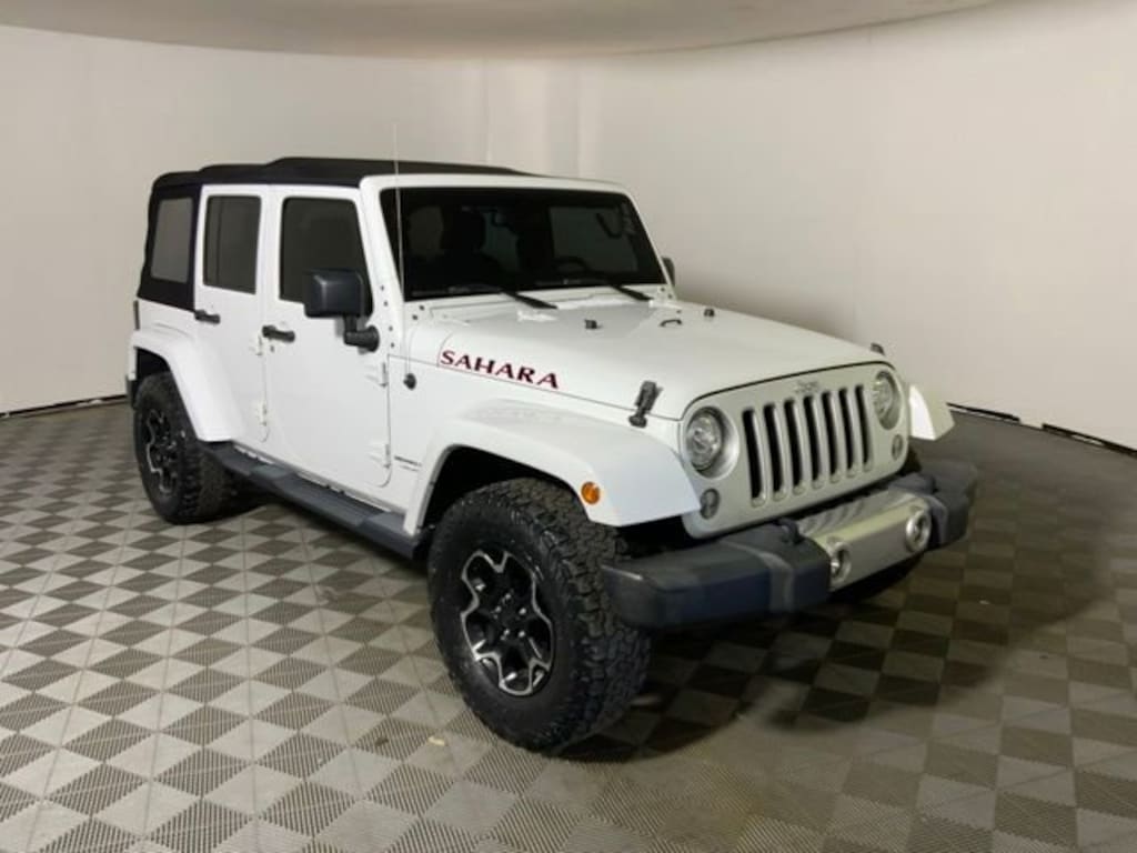 Used 2018 Jeep Wrangler JK Unlimited Sahara 4x4