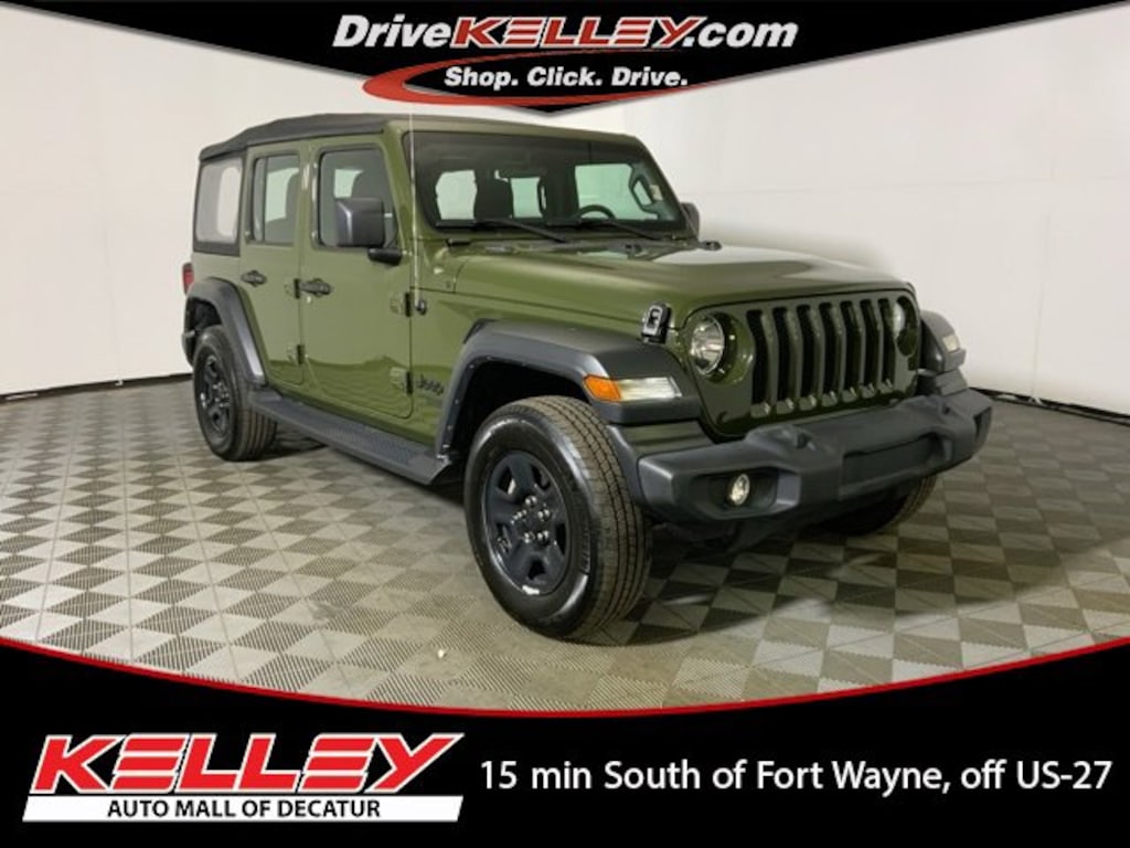 Used 2021 Jeep Wrangler Unlimited Sport