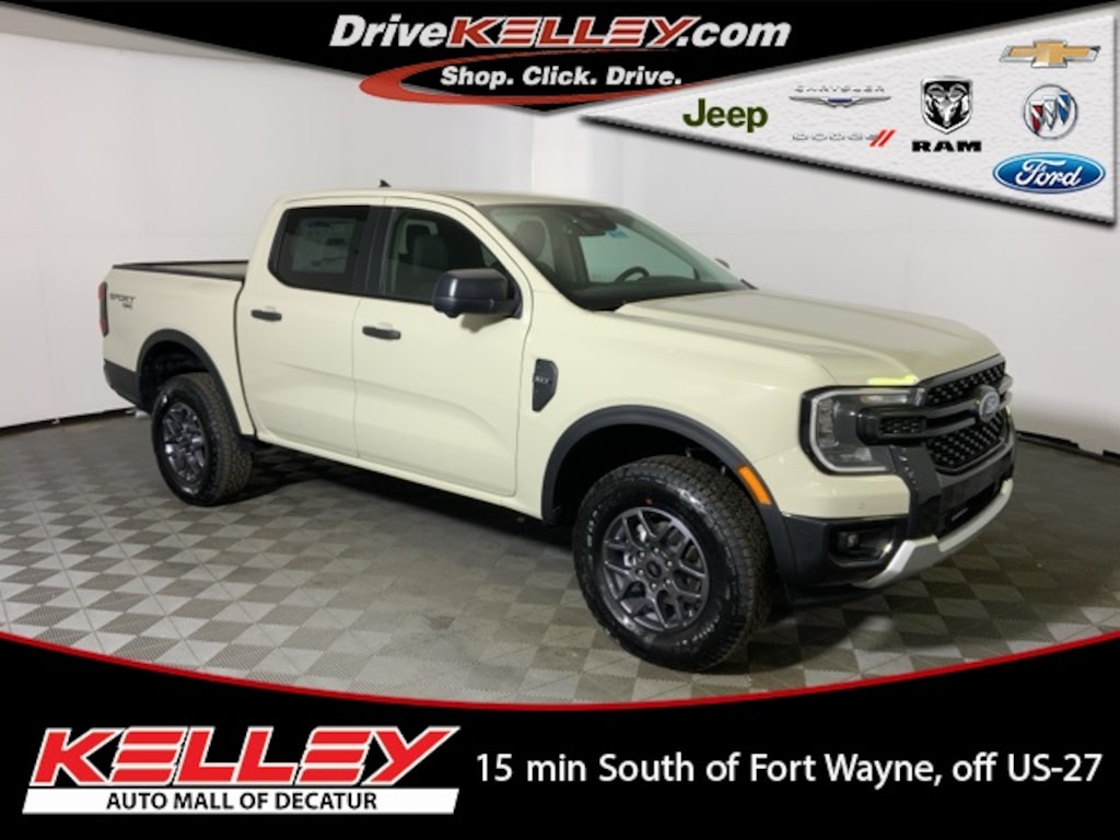 New 2025 Ford Ranger XLT Truck SuperCrew