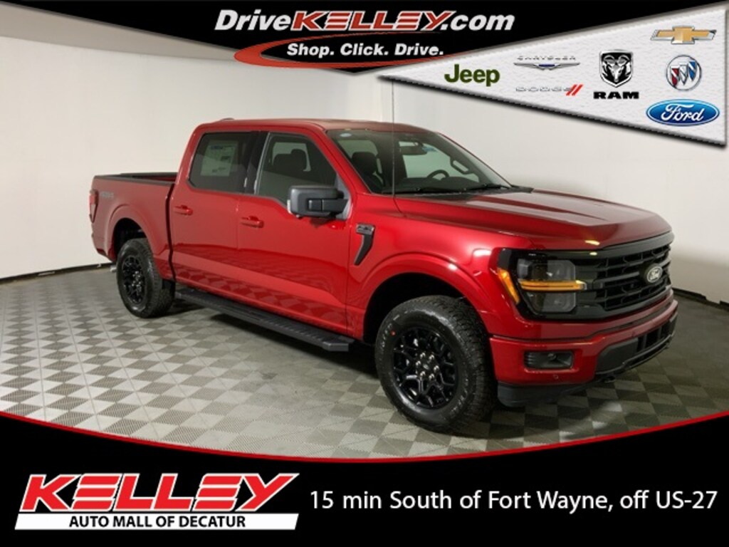 New 2025 Ford F-150 XLT Truck SuperCrew Cab
