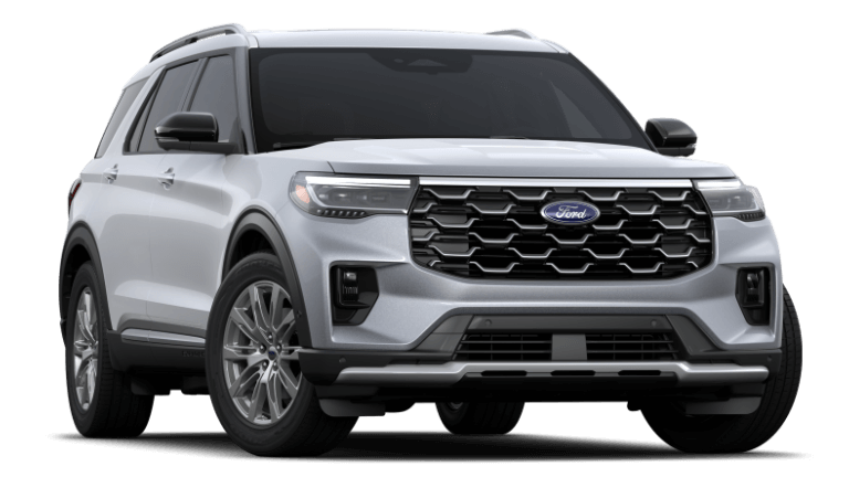 2025 Ford Explorer Platinum - Iconic Silver