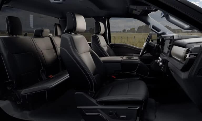 2025 Ford Super Duty Interior Seating Side View