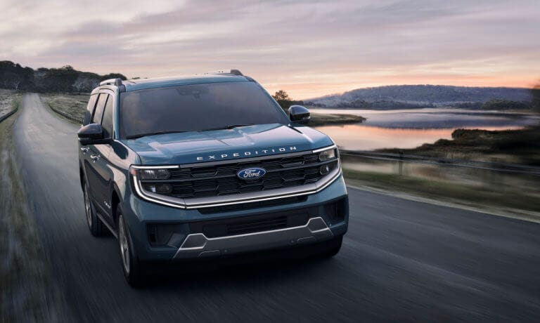 2025 Ford Expedition Exterior On Blurred Lake Road
