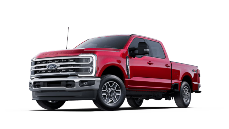 2025 Ford SuperDuty LARIAT Exterior - Ruby Red Metallic Tinted Clearcoat