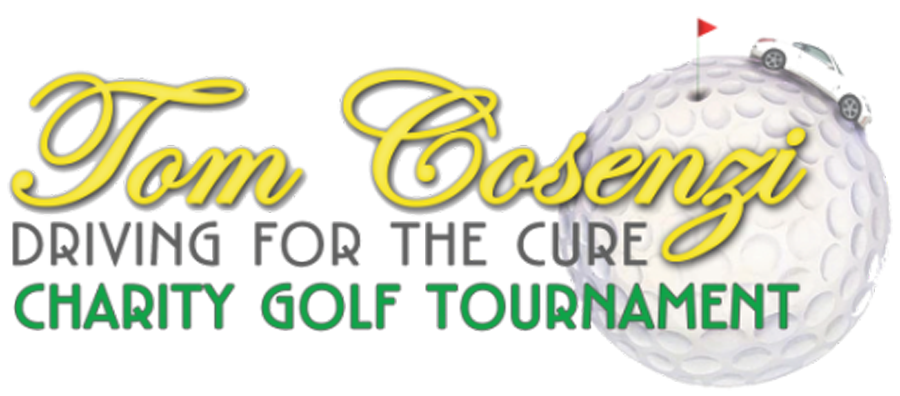 Tom Cosenzi Driving For The Cure Charity Golf Tournament Logo