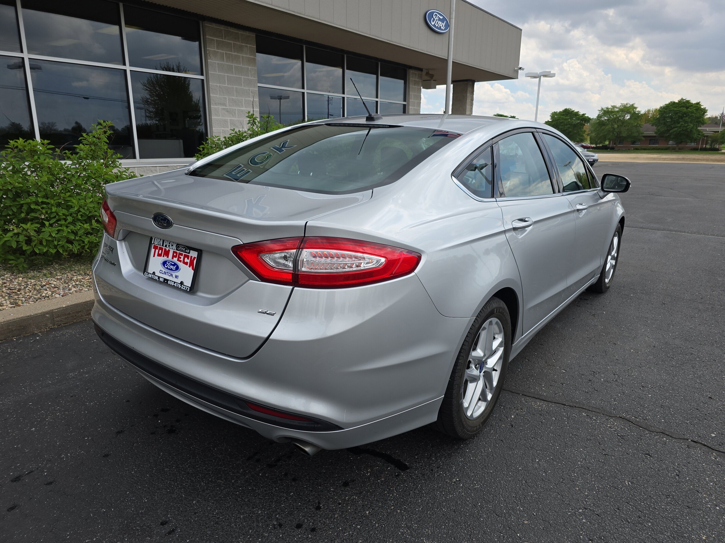 Used 2013 Ford Fusion SE with VIN 3FA6P0H73DR124430 for sale in Clinton, WI