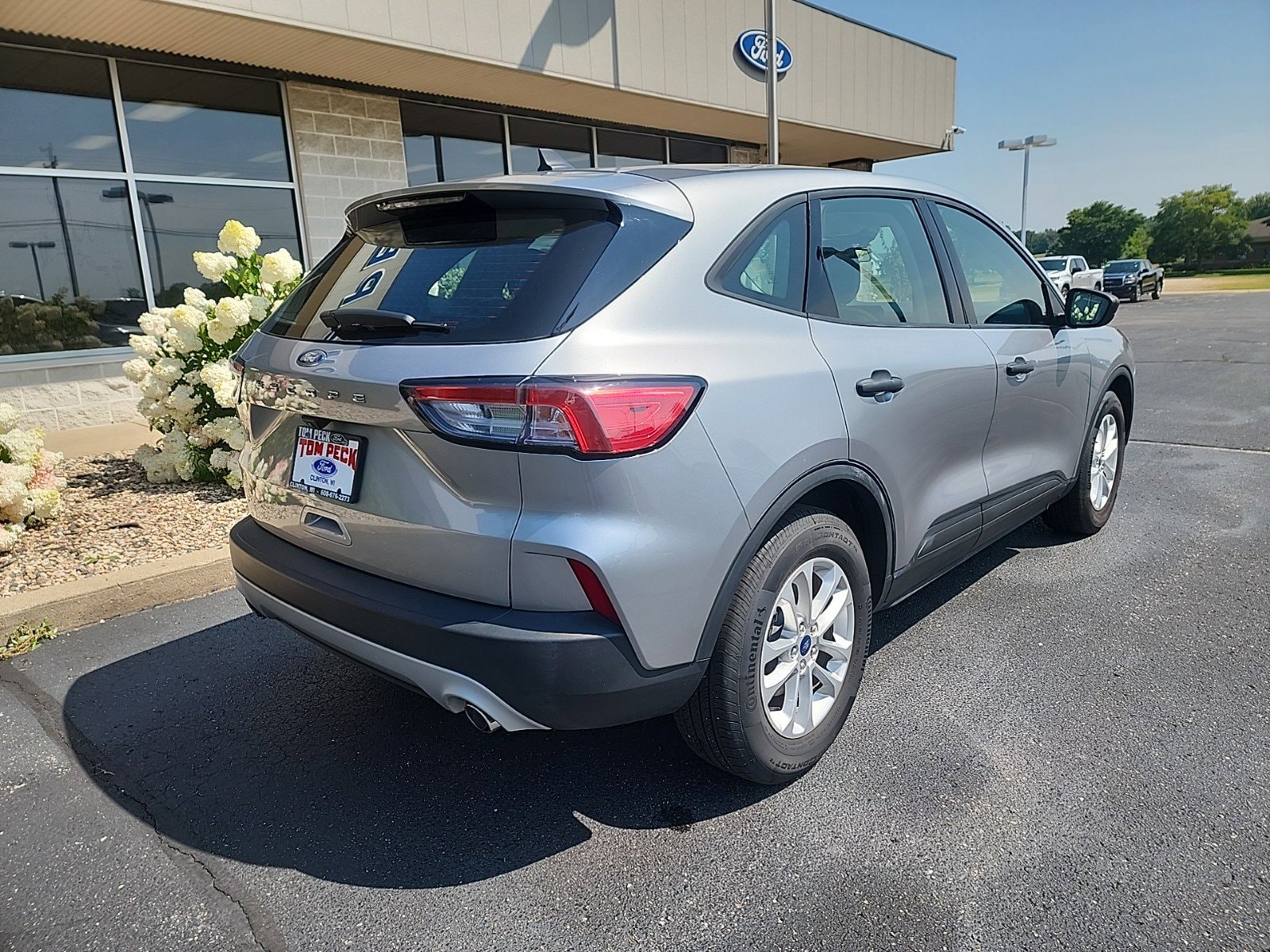 Used 2021 Ford Escape S with VIN 1FMCU0F67MUA13870 for sale in Clinton, WI